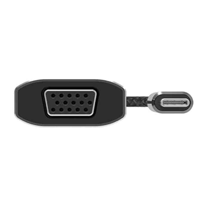 (image for) 2 Port USB-C to VGA Adaptor + USB Type C PD Charge PortPC MAC